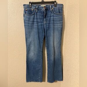 Madewell Women's Flare Blue Jeans